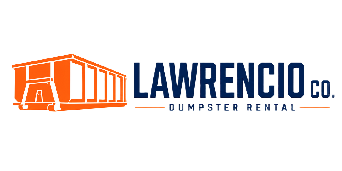 Lawrencio Co. Dumpster Rental Logo